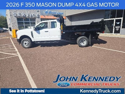 2026 Ford Super Duty F-350 DRW XL 4WD SuperCab 168 WB 60 CA
