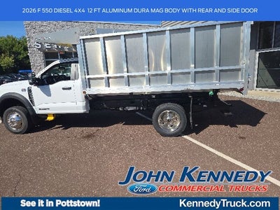2026 Ford Super Duty F-550 DRW XL 4WD Reg Cab 169 WB 84 CA