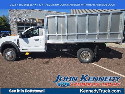 2026 Ford Super Duty F-550 DRW XL 4WD Reg Cab 169 WB 84 CA