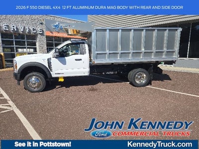 2026 Ford Super Duty F-550 DRW XL 4WD Reg Cab 169 WB 84 CA