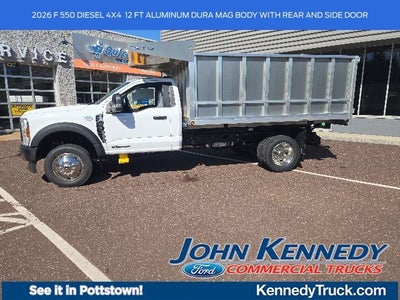 2026 Ford Super Duty F-550 DRW XL 4WD Reg Cab 169 WB 84 CA