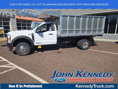 2026 Ford Super Duty F-550 DRW XL 4WD Reg Cab 169 WB 84 CA