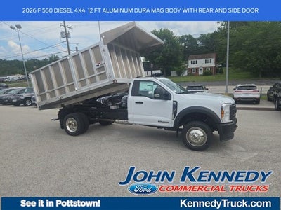 2026 Ford Super Duty F-550 DRW XL 4WD Reg Cab 169 WB 84 CA