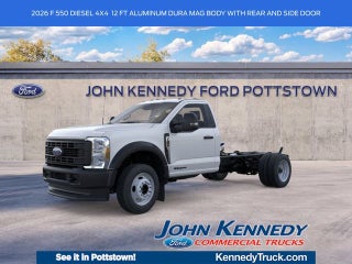 2026 Ford Super Duty F-550 DRW XL 4WD Reg Cab 169 WB 84 CA