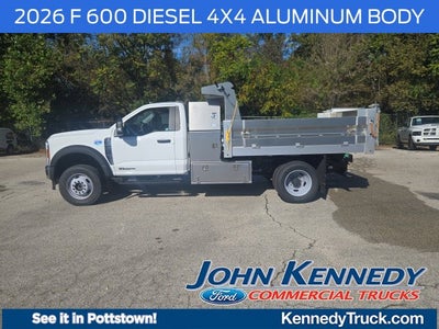 2026 Ford Super Duty F-600 DRW XL 4WD Reg Cab 169 WB 84 CA
