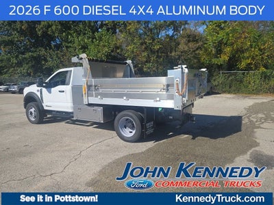 2026 Ford Super Duty F-600 DRW XL 4WD Reg Cab 169 WB 84 CA