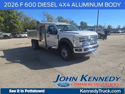 2026 Ford Super Duty F-600 DRW XL 4WD Reg Cab 169 WB 84 CA
