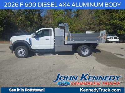 2026 Ford Super Duty F-600 DRW XL 4WD Reg Cab 169 WB 84 CA