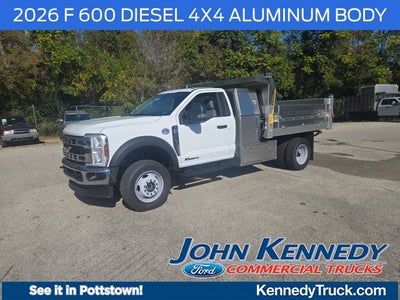 2026 Ford Super Duty F-600 DRW XL 4WD Reg Cab 169 WB 84 CA