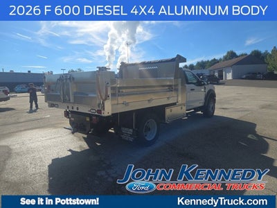 2026 Ford Super Duty F-600 DRW XL 4WD Reg Cab 169 WB 84 CA