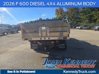 2026 Ford Super Duty F-600 DRW XL 4WD Reg Cab 169 WB 84 CA