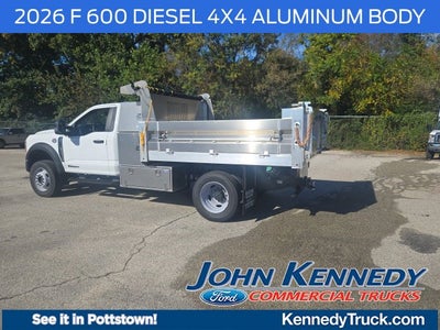 2026 Ford Super Duty F-600 DRW XL 4WD Reg Cab 169 WB 84 CA