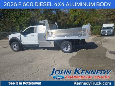 2026 Ford Super Duty F-600 DRW XL 4WD Reg Cab 169 WB 84 CA