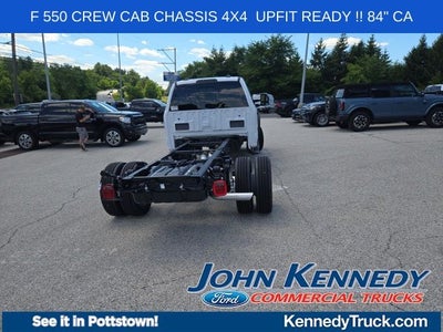 2026 Ford Super Duty F-550 DRW XL 4WD Crew Cab 203 WB 84 CA