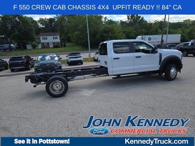 2026 Ford Super Duty F-550 DRW XL 4WD Crew Cab 203 WB 84 CA